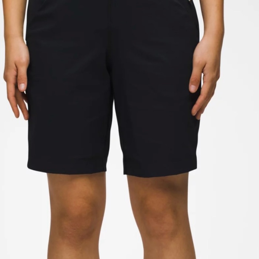 Prana Koen Flat Front Short Women Small Black